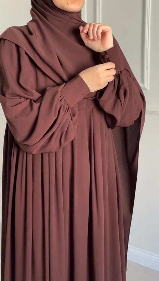 Brown Abaya With Stoller