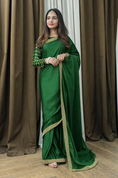 Afshee Heavy Embroidered Saree