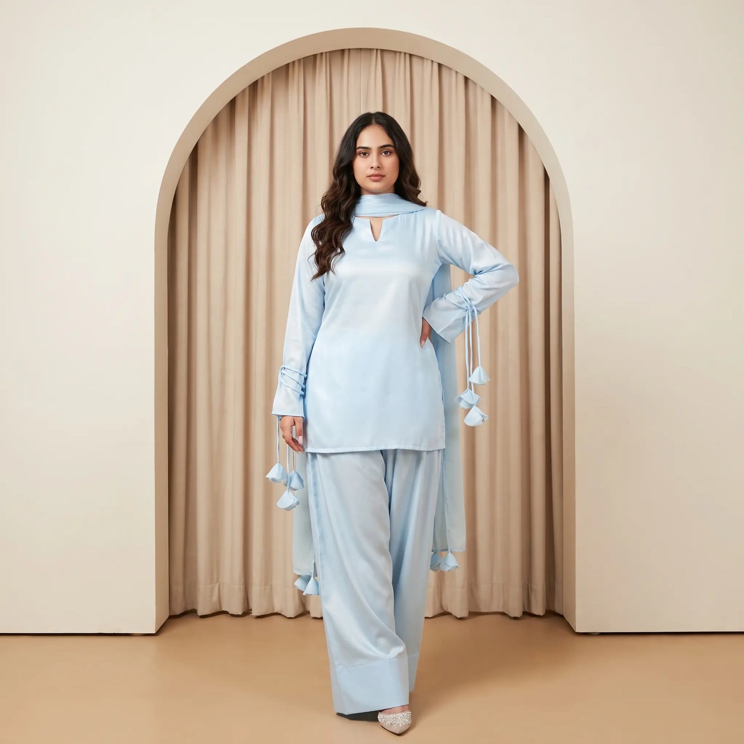 Pankhuri Farshi Suit Set - 3 Piece