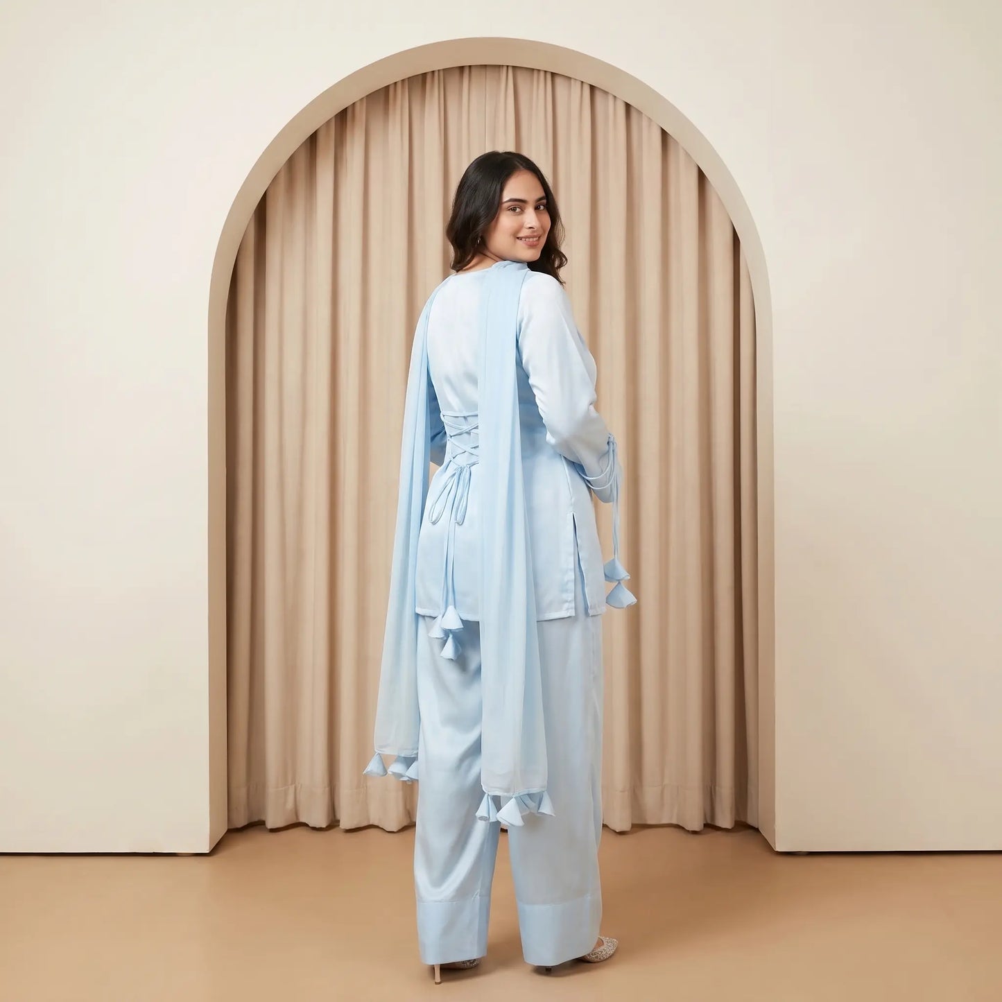 Pankhuri Farshi Suit Set - 3 Piece