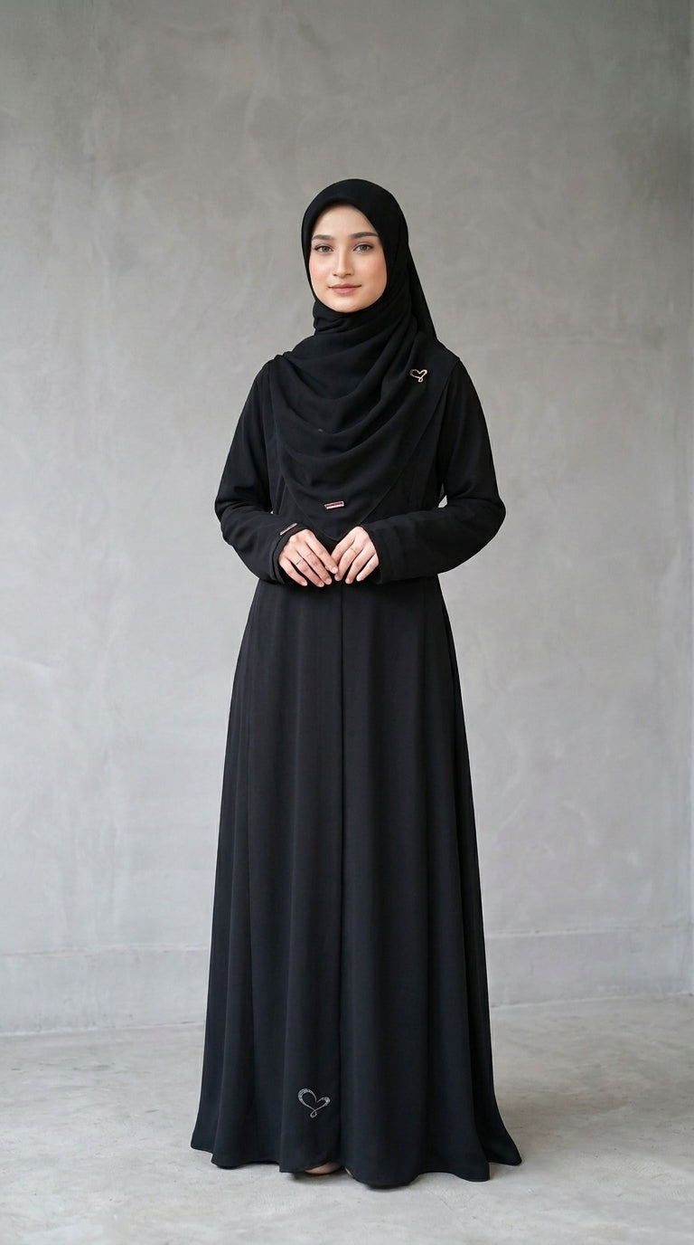 Asma Abaya With Stoller