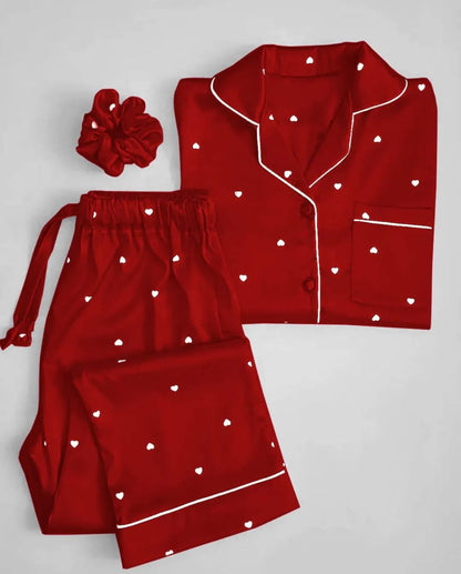 HEART NIGHT SUIT