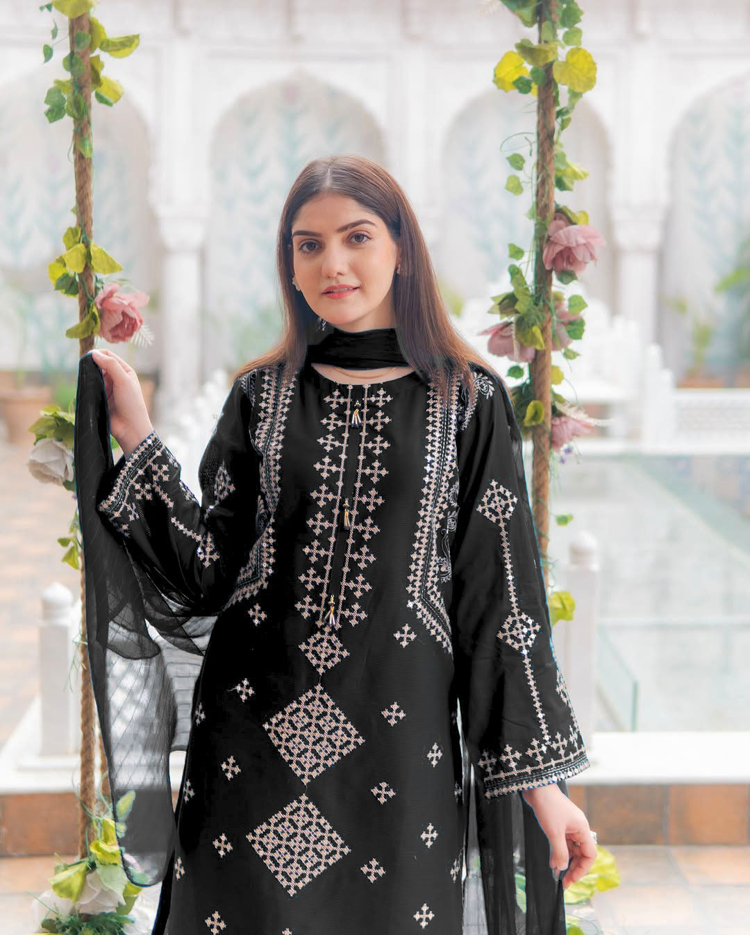 Ferozan Embroidered 3 Peice