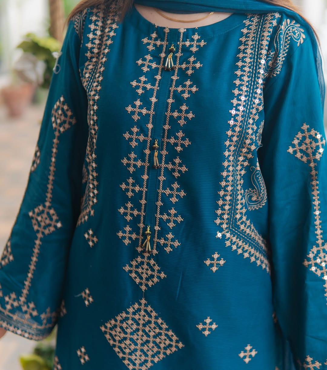 Ferozan Embroidered 3 Peice