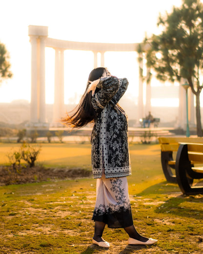 Midnight Flora Cord-Set 2 Peice