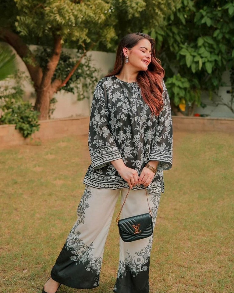 Midnight Flora Cord-Set 2 Peice