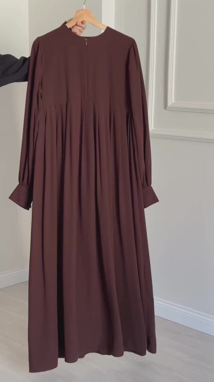 Brown Abaya With Stoller
