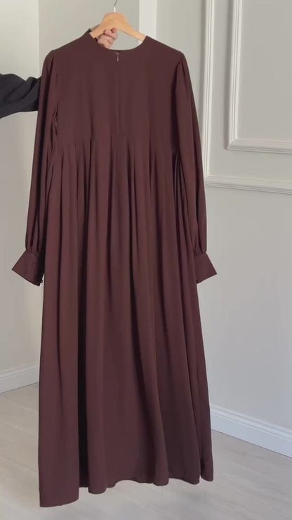 Brown Abaya With Stoller