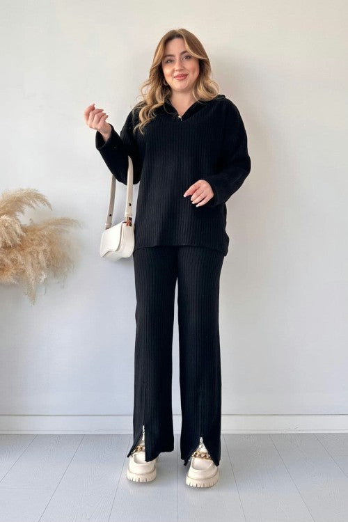 Highneck Zipper Winter Tracksuit