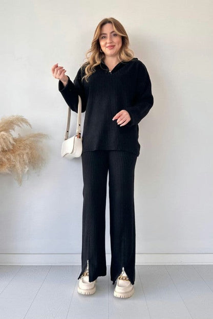 Highneck Zipper Winter Tracksuit