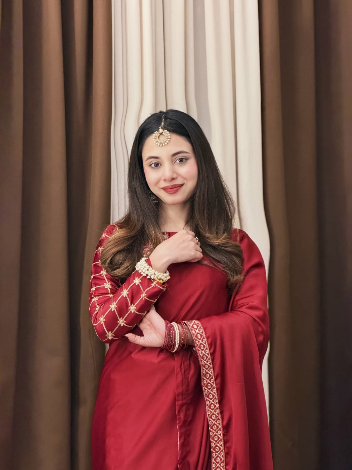 Afshee Heavy Embroidered Saree