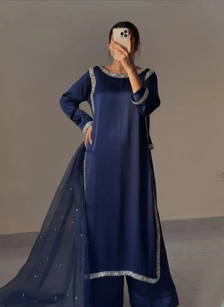 Ziya Pure Silk 3 Peice