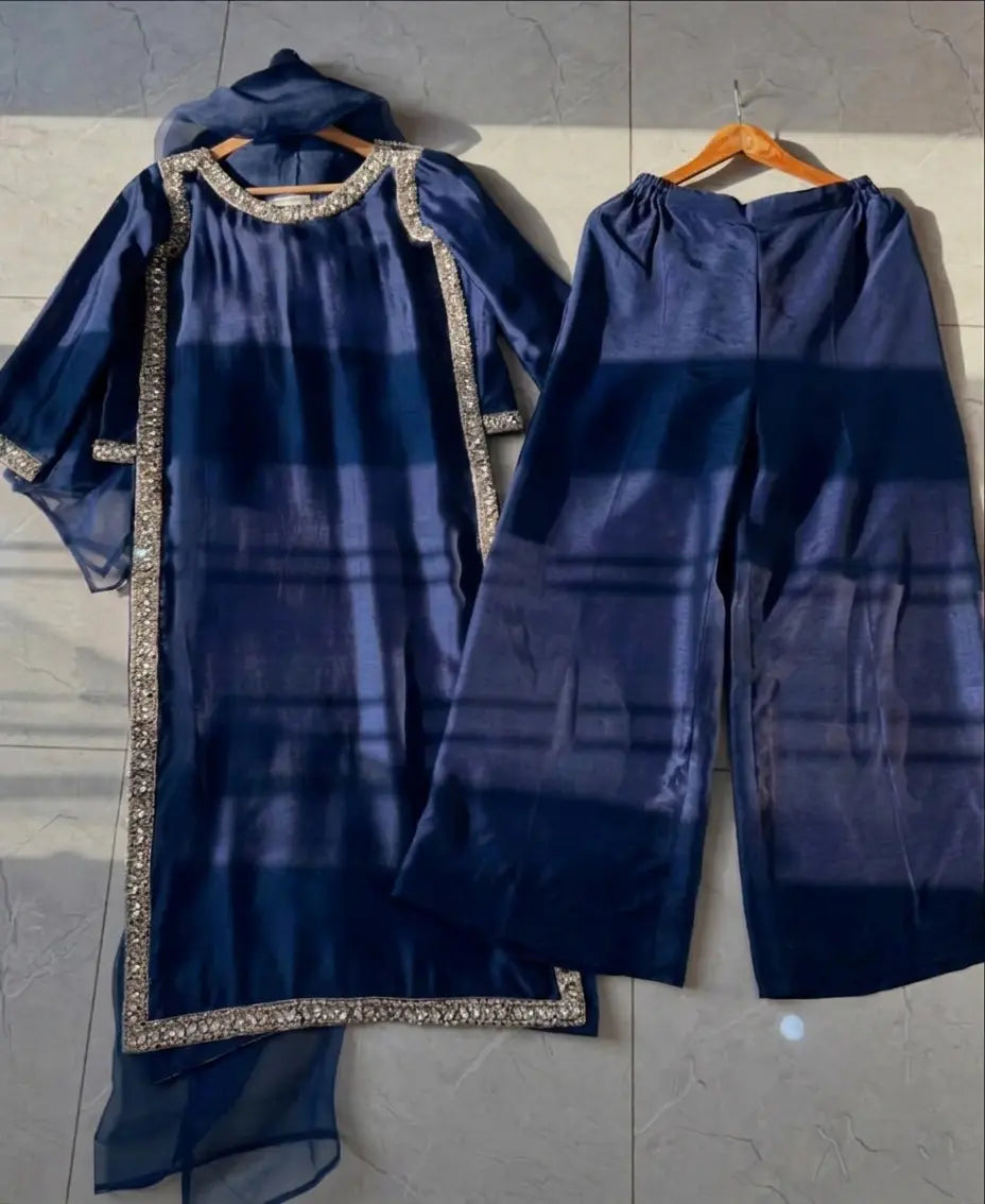 Ziya Pure Silk 3 Peice