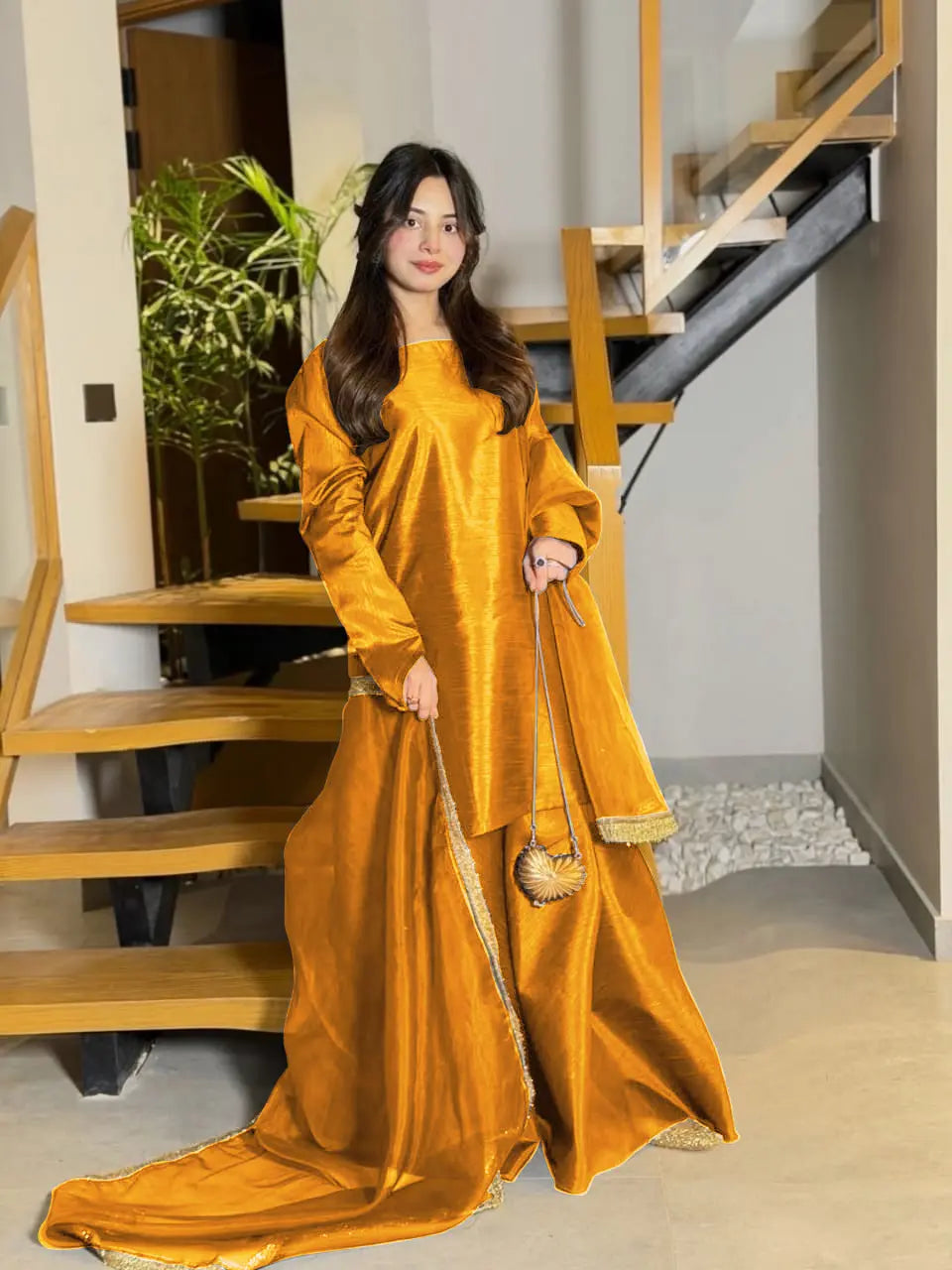 Aatish Silk 3 Peice