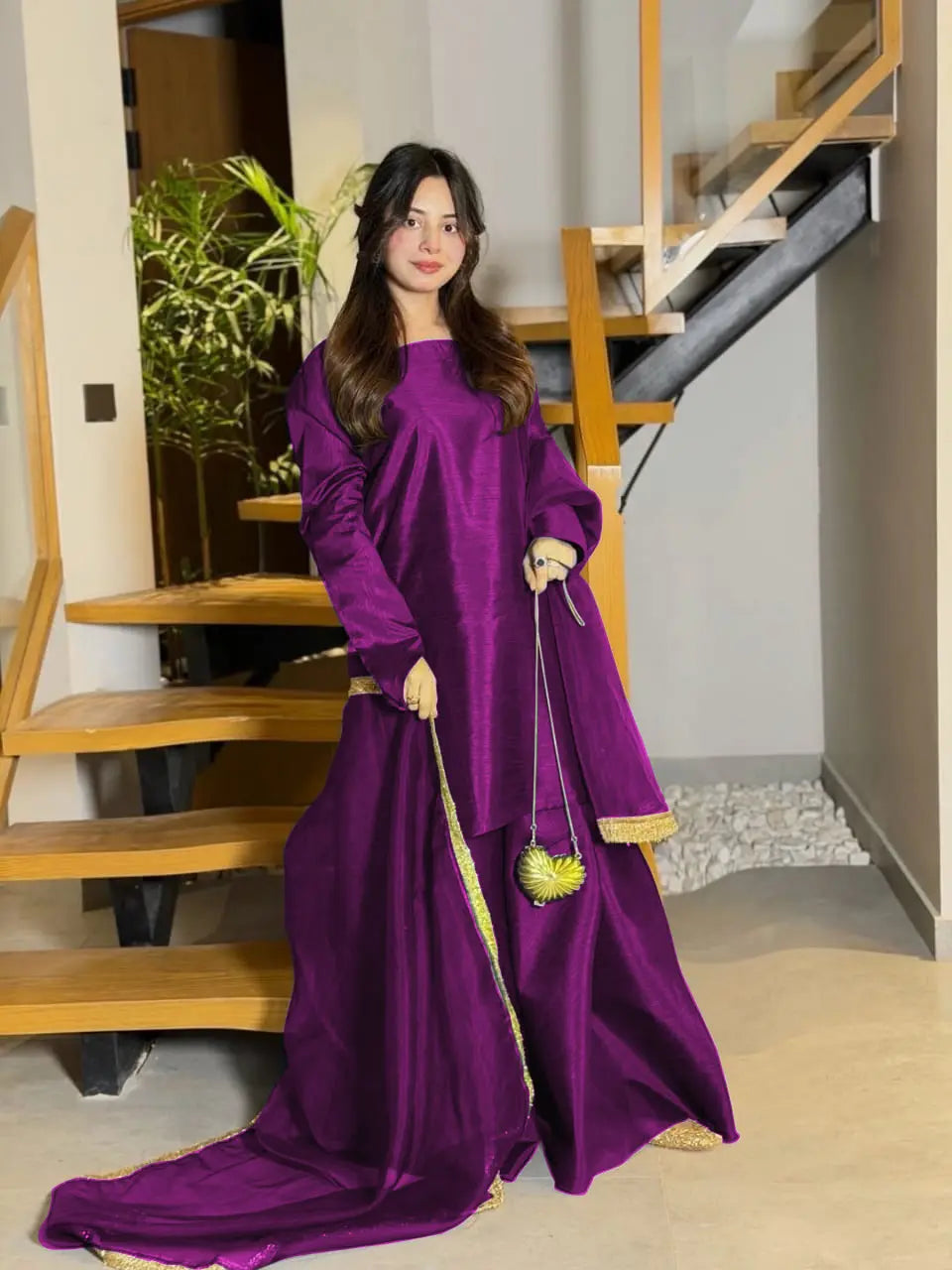Aatish Silk 3 Peice
