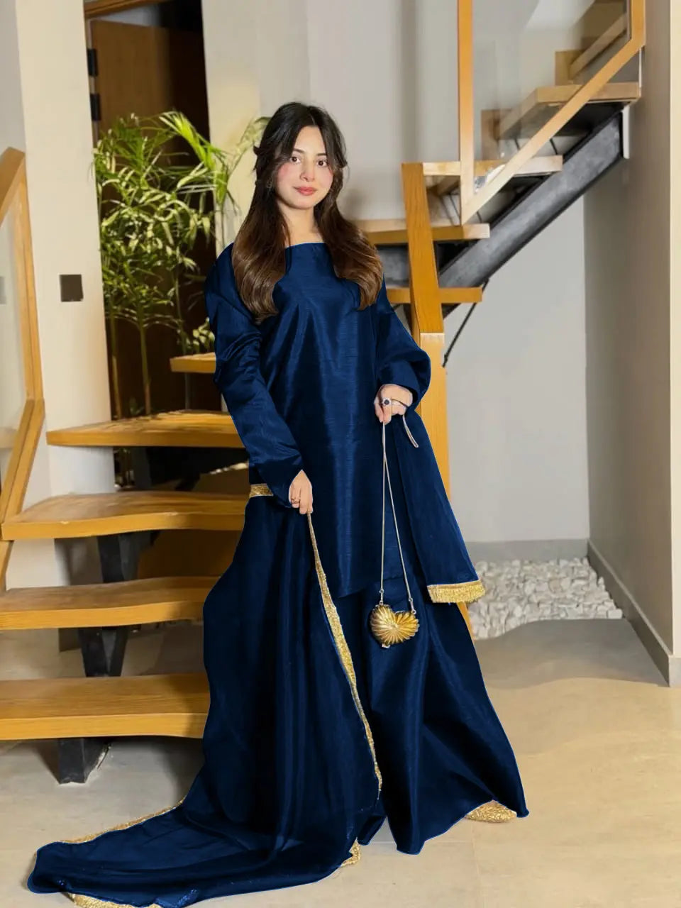 Aatish Silk 3 Peice