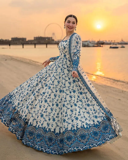 Viral Hania Amir Digital Print Maxi 3 peice