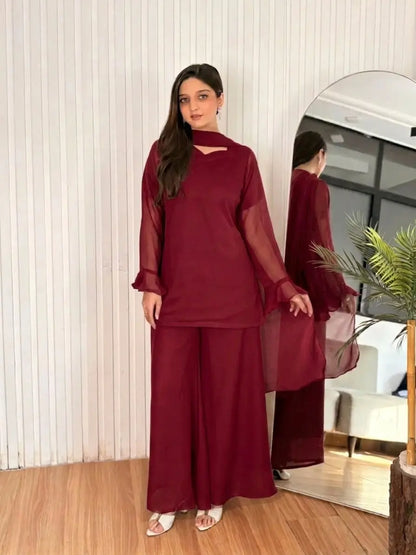 Pinterest China Chiffon 3 Pcs