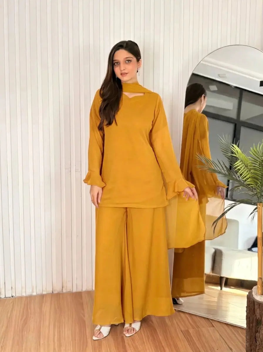 Pinterest China Chiffon 3 Pcs