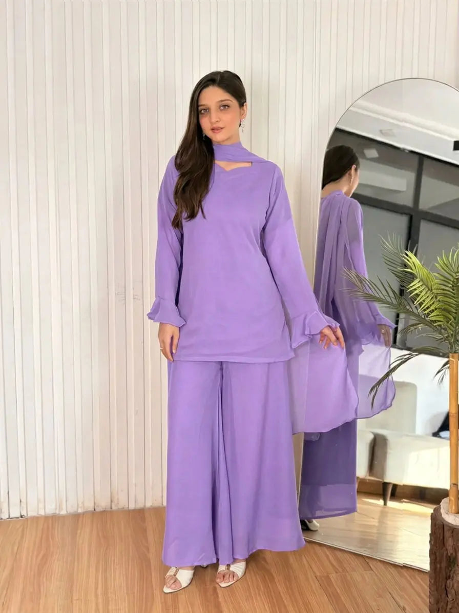 Pinterest China Chiffon 3 Pcs