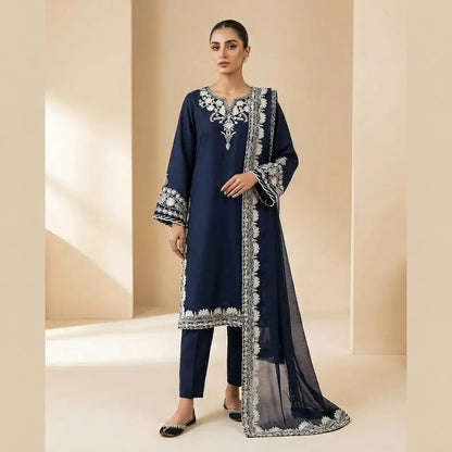 Gulnaar Embroidery 3 Peice