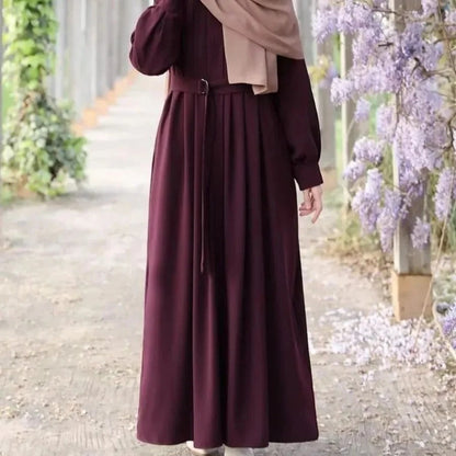 Mehrab Abaya With Belt